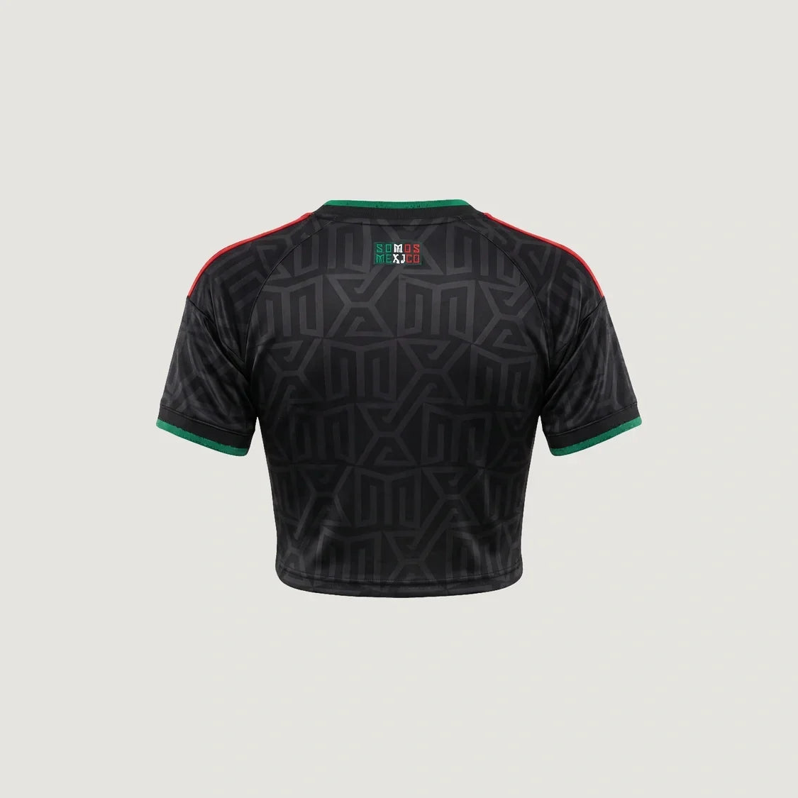 Mexique – Crop Top Third 2026 – Noir, Vert, Rouge - dos