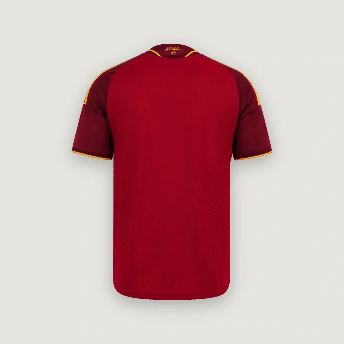 AS Roma – Maillot Domicile 2026/27 – Rouge, Jaune - dos