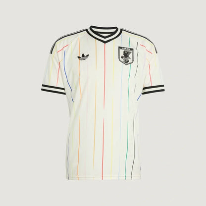 Japon – Maillot Extérieur Coupe du Monde 2026 – Blanc Cassé, Noir, Multicolore - avant