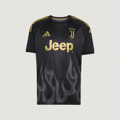 Juventus – Maillot Third 2026/27 – Noir, Or, Gris - avant