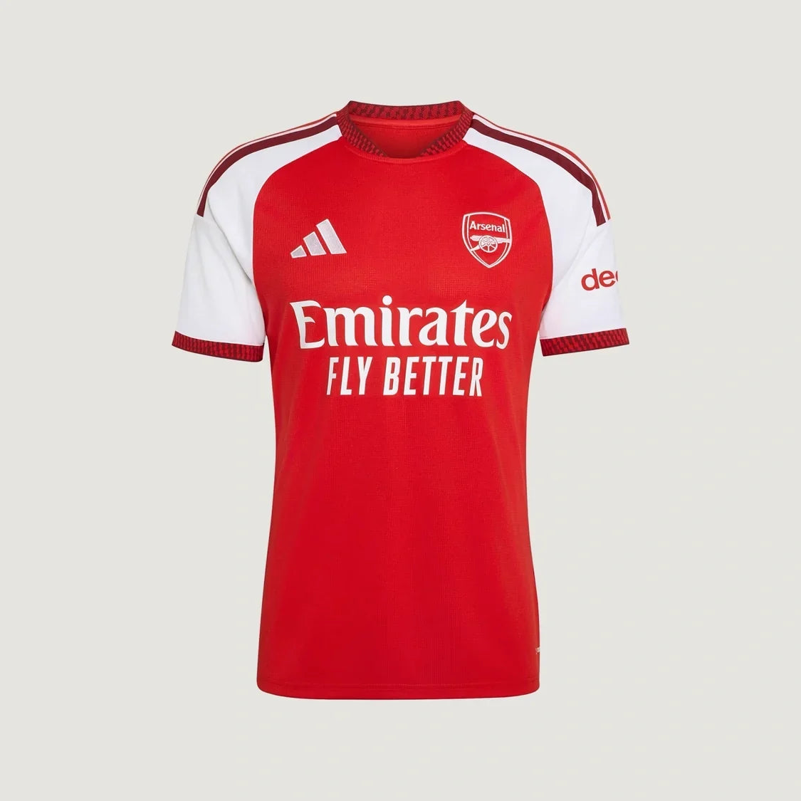 Arsenal FC – Maillot Domicile 2026/27 – Rouge, Blanc - avant