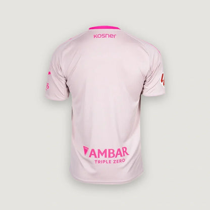 Real Zaragoza – Maillot Extérieur 2025/26 – Rose Pâle - dos