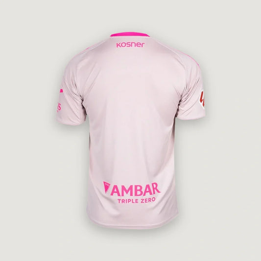 Real Zaragoza – Maillot Extérieur 2025/26 – Rose Pâle - dos